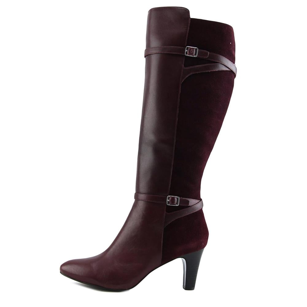 Lauren Ralph Lauren Sabeen Round Toe Leather Knee High Boot Lauren Ralph Lauren Sabeen Round Toe Leather Knee High Boot