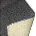 3x5' Charcoal Indoor Outdoor Custom Cut Area Rug Carpet Runners with a Premium Fabric Finished
