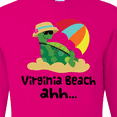 thumbnail image 4 of Inktastic Virginia Beach Virginia Long Sleeve T-Shirt, 4 of 5