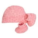 thumbnail image 1 of Mi Primer Set Baby Mink Gorrito y Zapatitos Niña, 1 of 6