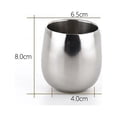 thumbnail image 3 of Vaso térmico portátil de acero inoxidable de doble pared y pared recta, 120 ml/200 ml 200ml curvo, 3 of 9