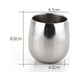 thumbnail image 3 of Vaso de bebida de doble pared hecho de taza de viaje, taza de agua para café, té, cerveza, 200ml curvo, 3 of 9