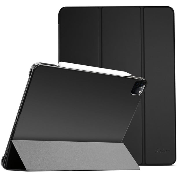 Smart Case ProCase para iPad Pro 12.9 de 6.ª, 5.ª, 4.ª y 3.ª generación, color negro