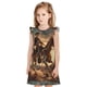 thumbnail image 1 of Balery Western Skeleton Cowboy Horse Camisón de princesa para niñas, pijama de algodón con mangas abullonadas, suave y bonito.-Large, 1 of 6