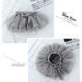thumbnail image 4 of GYRATEDREAM Newborn Infant Girls Soft Fluffy Mesh Tutu Skirt with Diaper Cover Toddler Baby Soft Layered Tulle Dress Mini Skirt for 0 Month-2 Years, 4 of 6