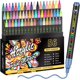 thumbnail image 1 of Juego de 56 Colores de Rotuladores Acrílicos, Punta Extra Fina, Rotuladores para Pintar Rocas, Madera, Metal, Lienzo, Cerámica, Piedras, Manualidades, 1 of 4