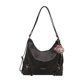 thumbnail image 5 of Bolso de mano de gran capacidad para estudiantes para mujeres en la clase 2025, nuevo bolso de hombro de moda retro de otoño e invierno, bolso de mensajero de alto valor, 5 of 5