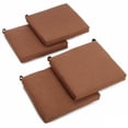 thumbnail image 4 of 20-inch by 19-inch Spun Polyester Chair Cushion (Set of Four)-Color:Cinnamon, 4 of 7