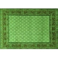 thumbnail image 1 of Ahgly Company Indoor Rectangle Persian Green Traditional Area Rugs, 2' x 5', 1 of 1