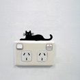 thumbnail image 4 of Yuarrent Pegatinas de pared de gato negro, póster, calcomanías, papel tapiz, dibujo, decoración artística para sala de estar y dormitorio, Decoración del hogar, 4 of 5