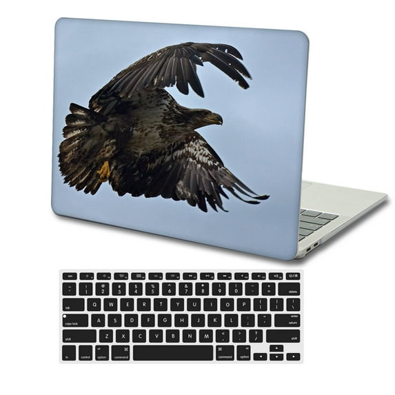 KSK KAISHEK Protective Case Hard Cover Only Compatible New MacBook Air 13 inchs with Retina Display Touch ID USB Type-C + Black Keyboard Cover Model: A2337 m1/A2179/A1932 (Feather Series 0239)