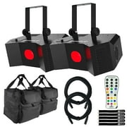 Chauvet DJ Obsession HP Effect Lights with Carrying Cases Duo Package