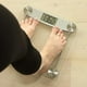 thumbnail image 2 of Escali Clear Glass Bathroom Scale, Chrome Metal, 11.8 X 11.8 X 1 in, 3.4 Pound, 2 of 6
