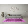 thumbnail image 3 of Ahgly Company Indoor Rectangle Abstract Purple Modern Area Rugs, 7' x 10', 3 of 4