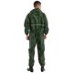 thumbnail image 4 of Mono impermeable para moto Rain Suit Ranrann, color verde, talla L, 4 of 7