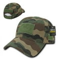 thumbnail image 2 of Relaxed Crown Tactical Caps, Woodland, 2 of 4