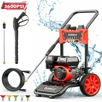 Yard Force 3600PSI 2.5GPM Gas Pressure Washer | Honda GX200 196cc