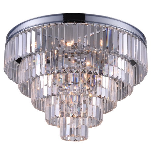 CWI Lighting Weiss 12-Light Flush Mount