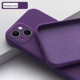 thumbnail image 1 of Funda cuadrada de silicona líquida ASTUBIA para iPhone 11 12 13 Pro Max Mini funda de protección completa para iPhone XS 14 Pro MAX X XR Tan Jianjun unisex, 1 of 2