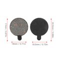 thumbnail image 3 of Sonducket 4 pares de piezas de repuesto de almohadilla de Rotor de disco de freno semimetálico de cobre rojo para patinete eléctrico de 10 pulgadas Patinetes eléctricos Sonducket OD004434-00, 3 of 6