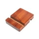thumbnail image 2 of Soporte de teléfono de escritorio de madera portátil e independiente para cocina, aula o escritorio. Estilo A, 2 of 9