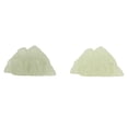 thumbnail image 2 of Fluorite Simulée, Spécimen Minéral Fluorite Usinage Précis 2 Pcs pour Villa pour Poisson 01 Style, 2 of 8