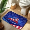 thumbnail image 6 of USA 250th Anniversary Bathroom Mat, America 1776-2026 Independence Day Patriotic Decorative Rug, 250 Years Birthday Nonslip Washable Absorbent Mat for Bathroom, Kitchen, Living Room,Terrace, 6 of 7