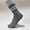 #433-Gray, variant on Women's Yoga Socks, Fashionable Comfortable Non-Slip Long Tube with Striped Design, Spring Summer Workout Socks for Pilates, Yoga and Fitness Training