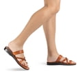 thumbnail image 2 of Sophia - Leather Braided Flat Sandal - Womens Sandals, 2 of 4