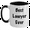White/Black, variant on Best Lawyer Ever Funny Quote Gifts from Men for Mother's Day Unique Two Tone Coffee Mug