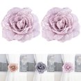 thumbnail image 2 of 1 Paire d'Embouts de Rideaux Motif Fleur Pinces Magnétiques pour Rideaux Accessoires de Rideaux, 2 of 9