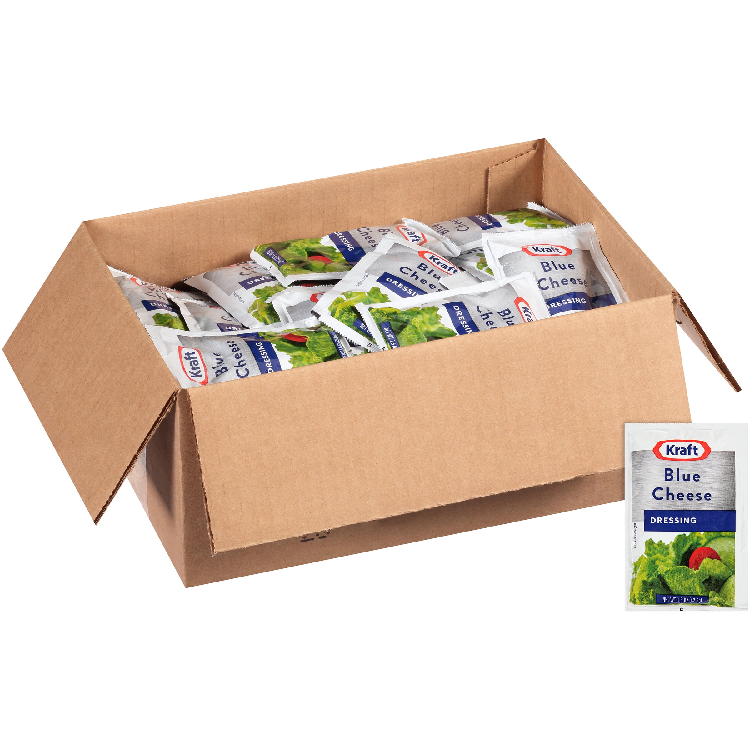 Kraft Blue Cheese Salad Dressing Single Serve, 60 ct Casepack, 1.5 oz