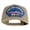 Khaki, variant on USS Oklahoma BB 37 Blue Patched Solid Cotton Twill 5 panel Mesh Back Cap - Black OSFM