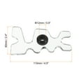 thumbnail image 2 of Uxcell Tapón Acrílico Enchufable para Cabeza de Puente de Billar Accesorios de Taco de Billar, Transparente, 2 of 7