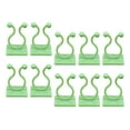 thumbnail image 4 of 10 piezas de soporte para plantas trepadoras, alambre de fijación, ganchos autoadhesivos L verde, 4 of 9