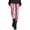 Pink, variant on Women's Leggings Glitter Sequin Print Breathable Seamless Casual Running Workout Leggings