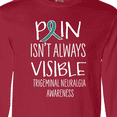 thumbnail image 4 of Inktastic Trigeminal Neuralgia Awareness Pain Isn't Always Visible Long Sleeve T-Shirt, 4 of 5