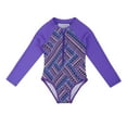 thumbnail image 3 of MSemis Long Sleeve One-Piece Swimsuit (Girl's), Size 14, 3 of 6
