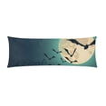 thumbnail image 2 of MKHERT Halloween Flying Bats Body Pillow Pillowcase Pillow Protector Cushion Cover 20x60 Inch, 2 of 2