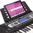 thumbnail image 4 of RockJam Piano con teclado de 54 teclas con fuente de alimentación, atril para partituras, pegatinas para notas de piano y lecciones de piano simples, 4 of 5