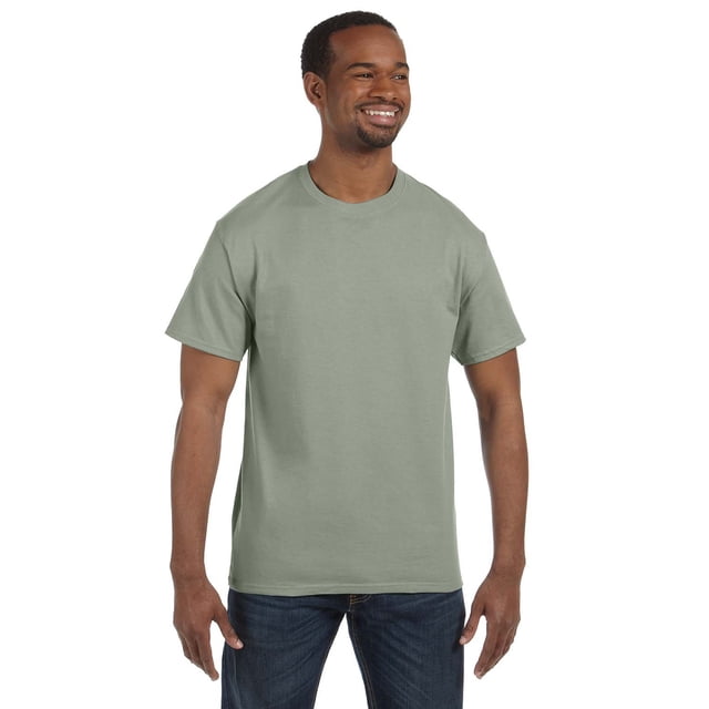 Hanes T-Shirt Sans Étiquette pour Hommes 100 % Coton