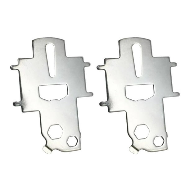Yuarrent Llave de placa de llenado de cubierta, 2 piezas, barco de acero inoxidable, tapas de llenado de residuos de agua y combustible Deportes acuáticos