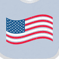 thumbnail image 4 of Inktastic Grunge American Flag Boys or Girls Baby Bib, 4 of 4