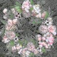 thumbnail image 2 of Realistic Handmade Pink Wreaths For Front Door, , Wedding, Wall Home Decor -17inch Artificial Door, 2 of 5