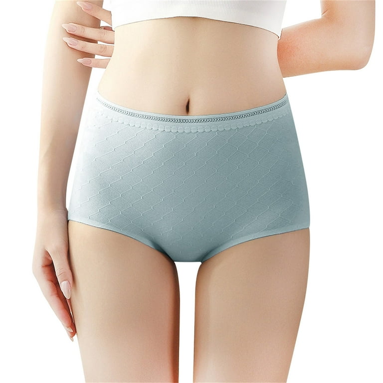 Eashery Womens Underwear Belly Lifting Breathable High Elastic High waist  Womens Panties Briefs E 3XL
