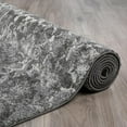 thumbnail image 4 of Dalyn Antigua Area Rug AN6 An6 Grey Grey Scrolls Distressed 5' 3" x 7' 7" Rectangle, 4 of 12