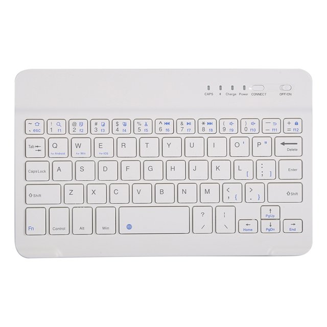 Estuche de Transporte de Viaje de Cuero Magnético con Tapa de Teclado Inalámbrico Universal con Soporte para Teléfonos IOS - Mejore su Productividad Mientras ANGGREK Otros