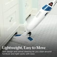 thumbnail image 5 of Power Fresh Steam Mop with Natural Sanitization, Floor Steamer, Tile Cleaner, and Hard Wood Floor Cleaner with Flip-Down Easy Scrubber, 1940A, 5 of 10