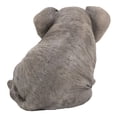 thumbnail image 3 of 6.25" Sitting Chubby Elephant Outdoor Garden Statue, 3 of 5