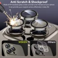 thumbnail image 3 of Protectores De Lente Wsken, Para iPhone, Color Gris, 3 of 6
